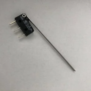Microswitch, flat arm, 5647-12693- bend to suit