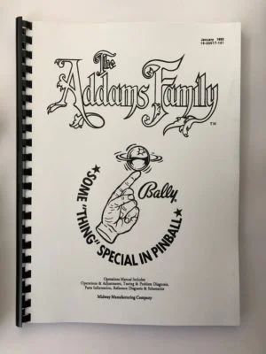 Manual - Addams Family