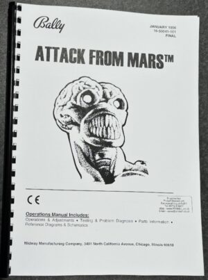 attack-from-mars-pinball-manual