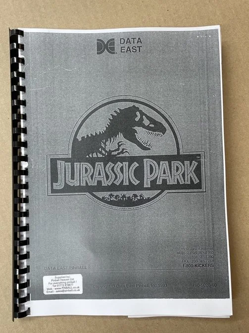 jurassic-park-pinball-manual-data-east