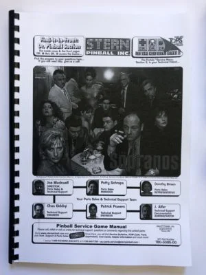 Sopranos manual 780-5085-00