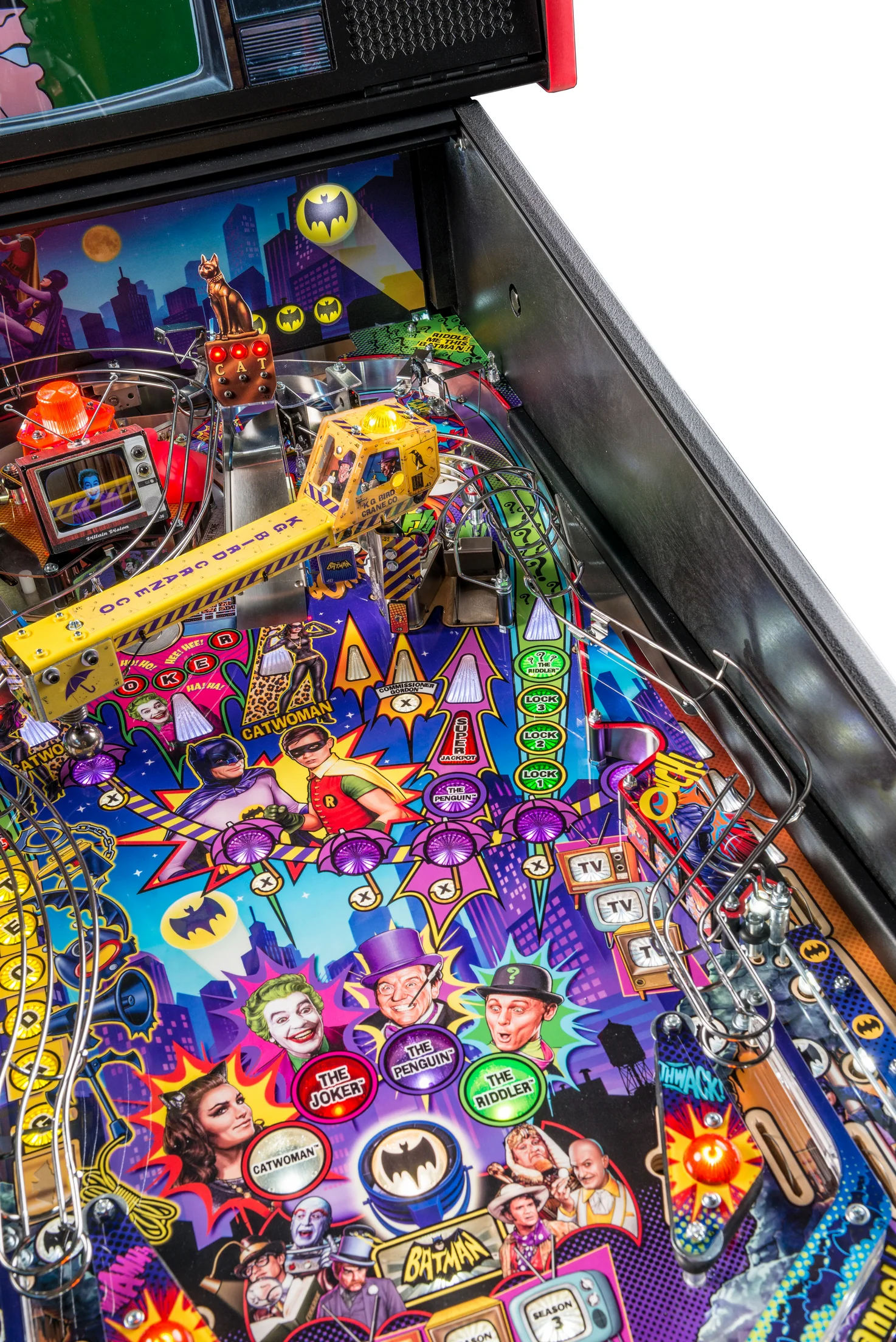 Batman 66 Pinball Machine by Stern Pinball - Image 9