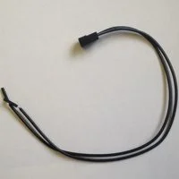 Socket for wedge base lamp with 12" wire leads