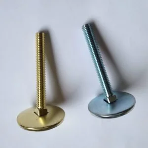 Leg leveller for bottom of leg silver or gold