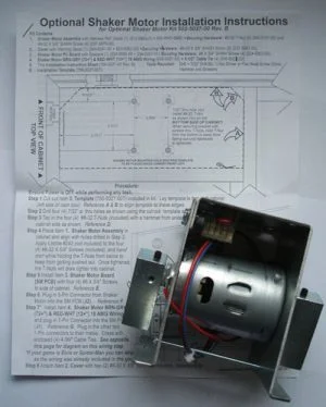 Shaker motor kit - 502-5027-00