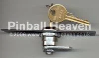 Lock and plate for backbox     A-13379