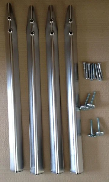 Gottlieb 31" leg set with levellers and bolts