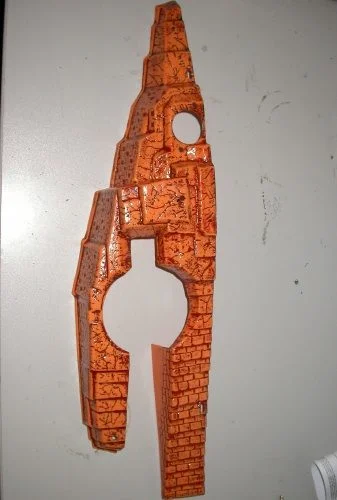 Moulded plastic RUINS (pair) - Image 2