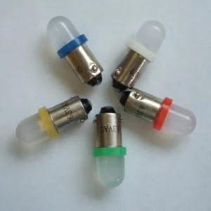 LED 44 Frosted round lens bulb