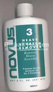 Novus 3. Course plastic polish. 237ml