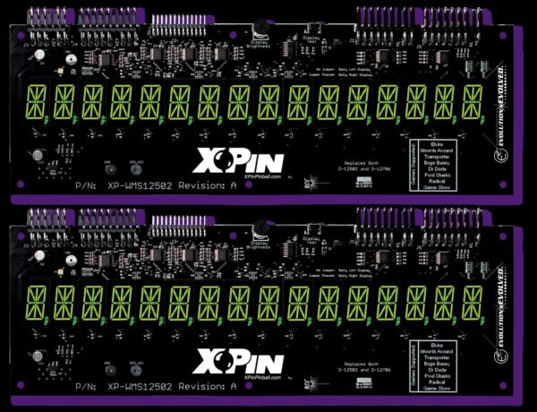 xp-wms12502-g Uk based Pinball Heaven parts to buy