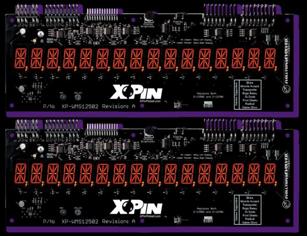 xp-wms12502-r Uk based Pinball Heaven parts to buy
