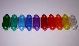 Plastic Lane guide - 03-8318- various colours