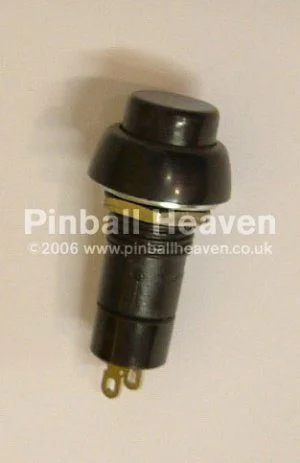 Black Test button (Portals) - 180-5192-00