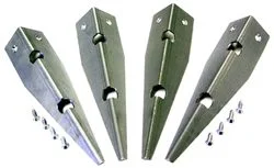 Metal cabinet protectors (fits behind metal legs)