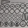 Insert decals (Laminated & Die Cut) Comet - Image 2