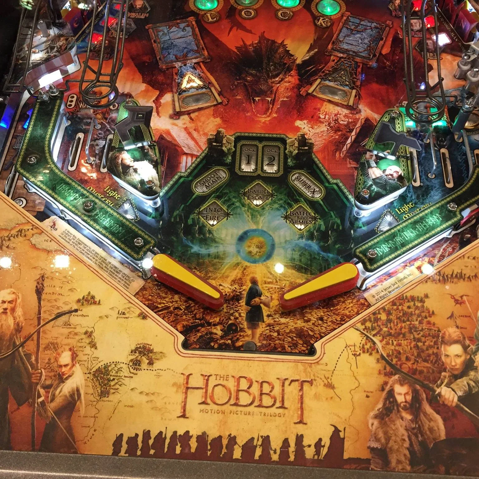 The Hobbit by Jersey Jack Pinball (Black Arrow edition) - Image 4