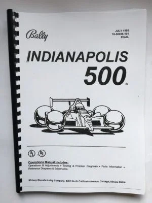 Manual - Indianapolis 500