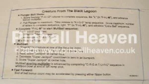 Instruction Card CFTBL