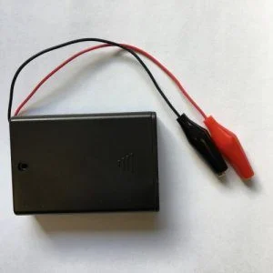 Remote battery holder