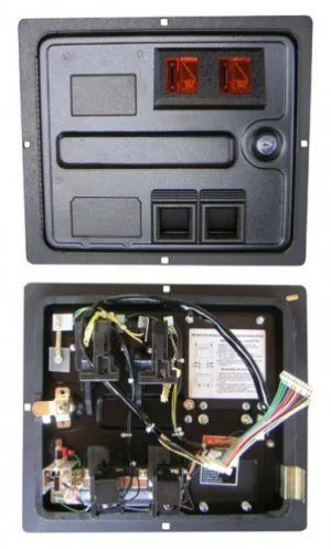 Williams Bally coin door with loom and test buttons