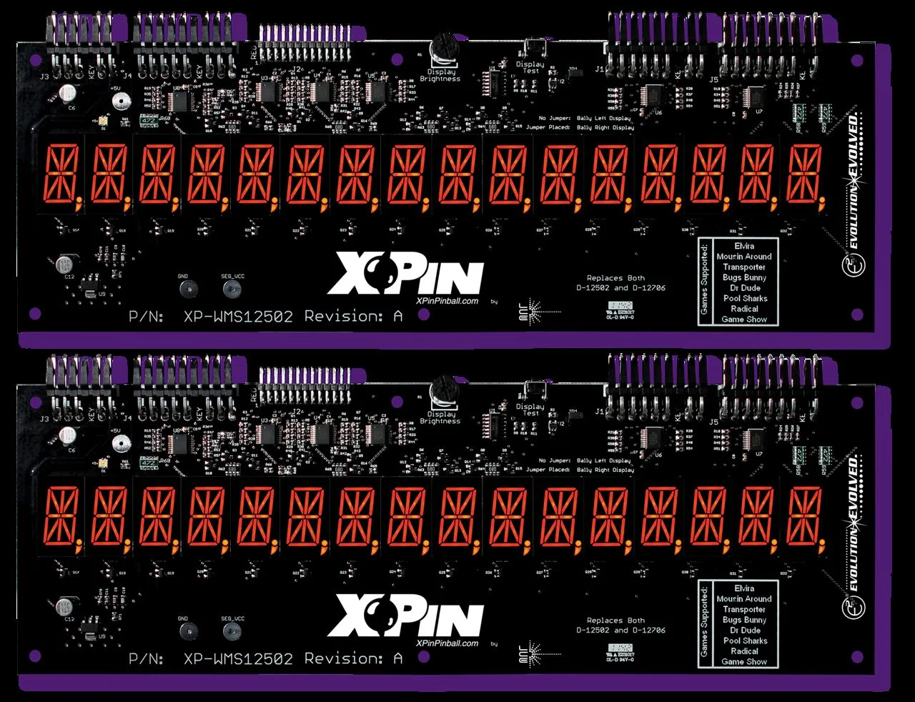 XP-WMS12502- 16 digit display (set of 2) - Image 3