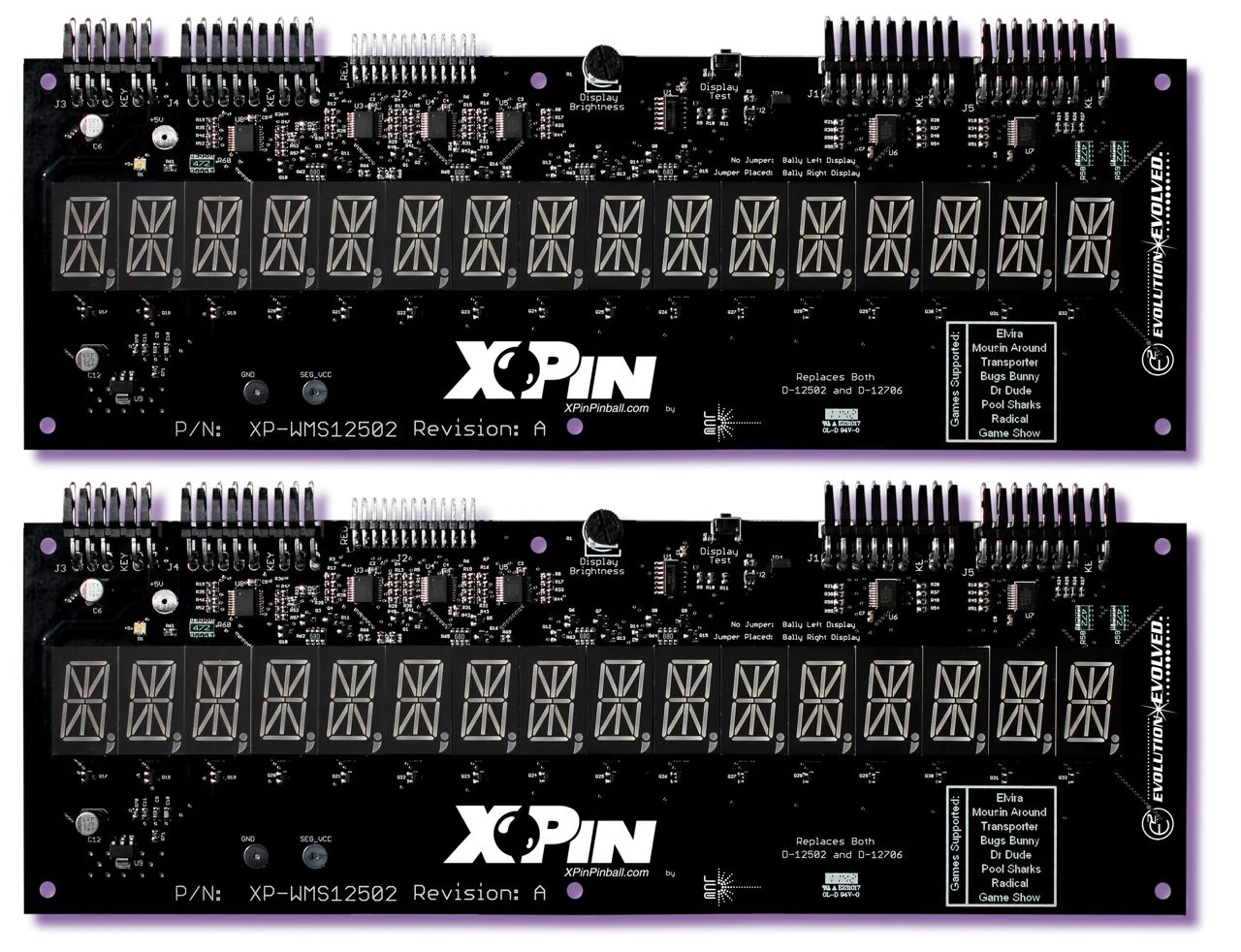 XP-WMS12502- 16 digit display (set of 2) - Image 2