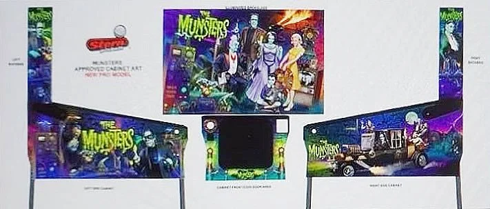 Stern Munsters Pinball Machine - Pro Model