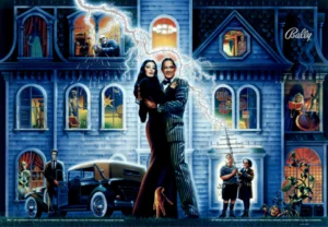 Addams Family backglass Mirrored GLASS!