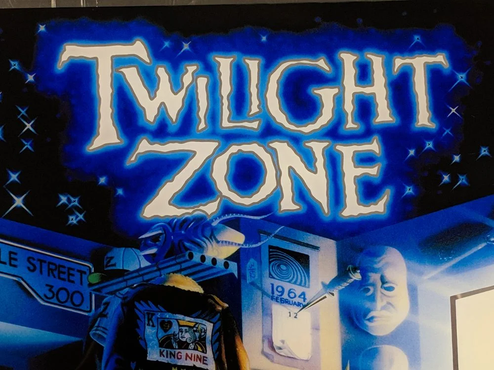 Twilight Zone backglass Mirrored GLASS! - Image 2