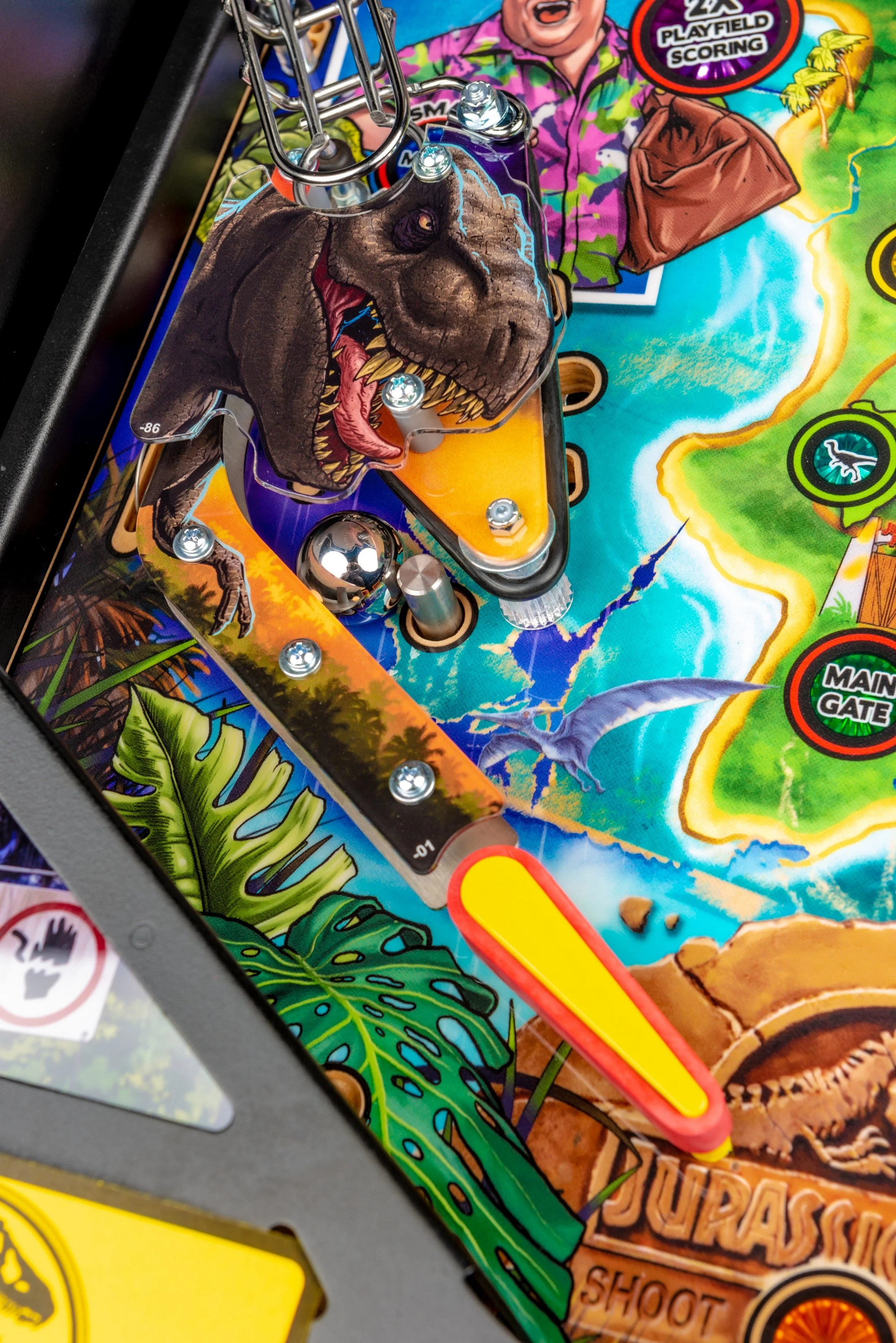 Jurassic Park pinball machine - Image 15