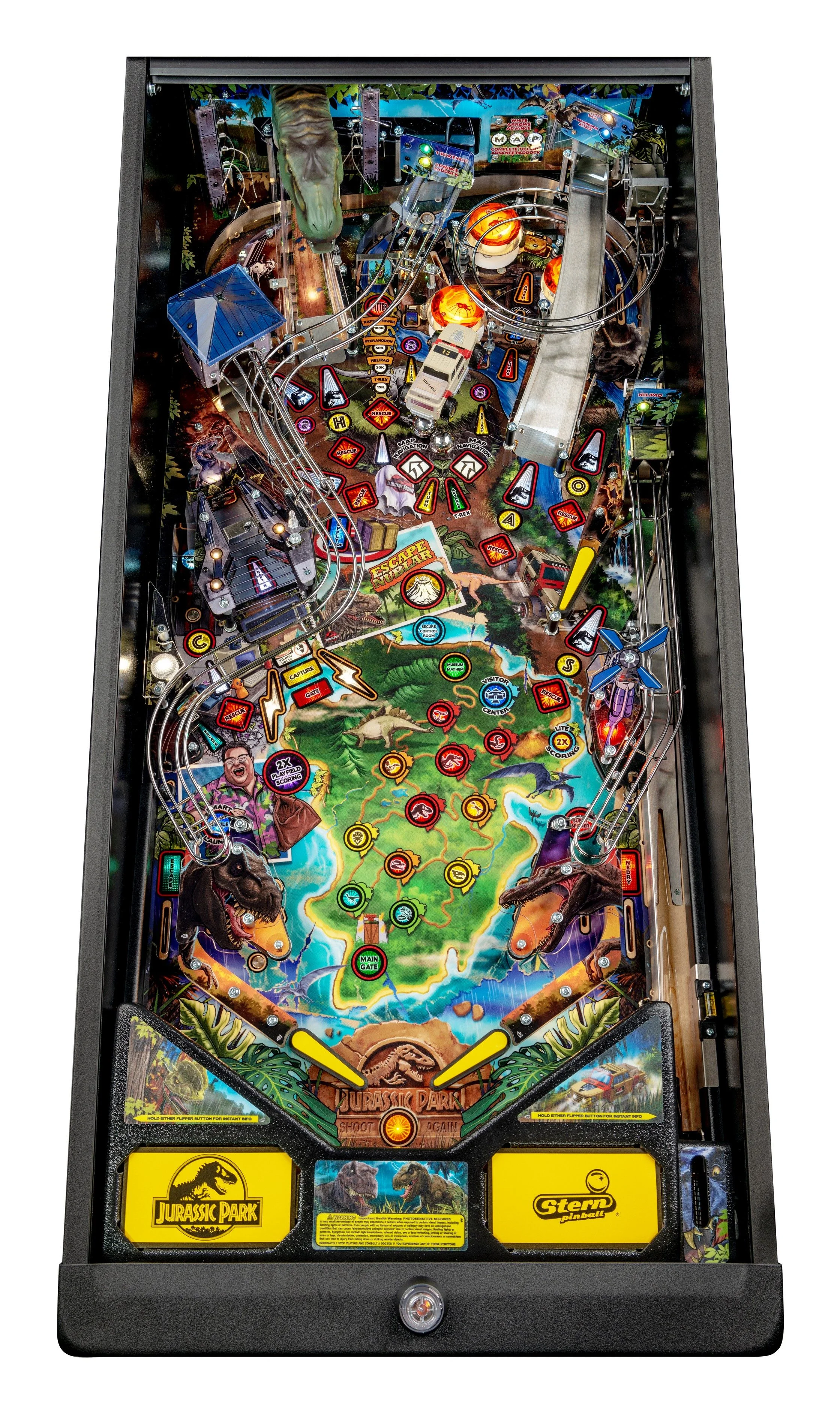 Jurassic Park pinball machine - Image 12
