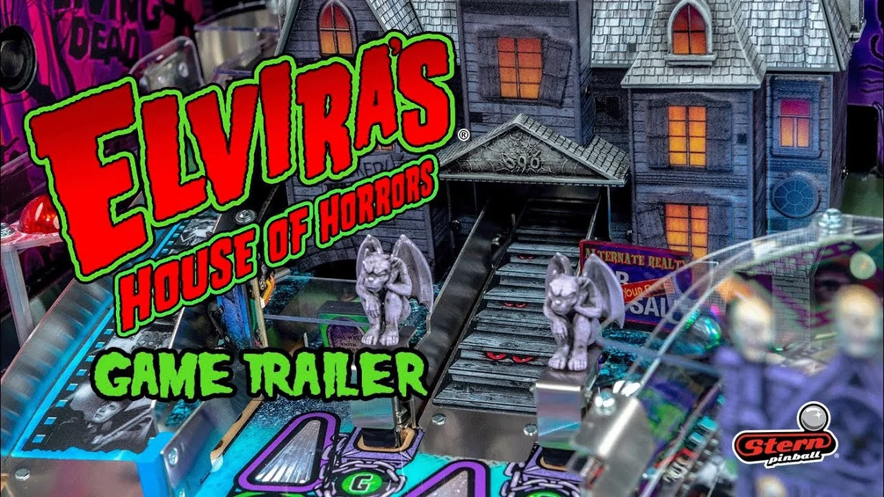 Elvira Pinball Machine by Stern Pinball
