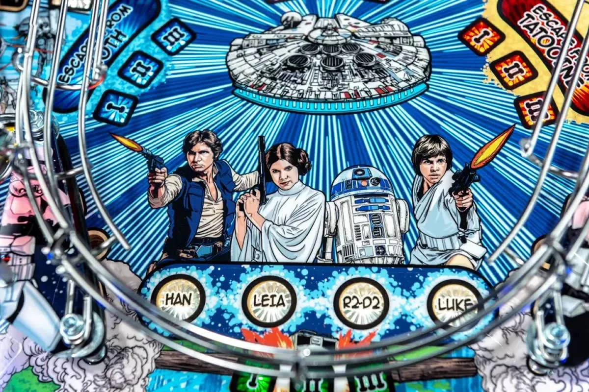 Stern Pinball Comic Art Pinball Machine