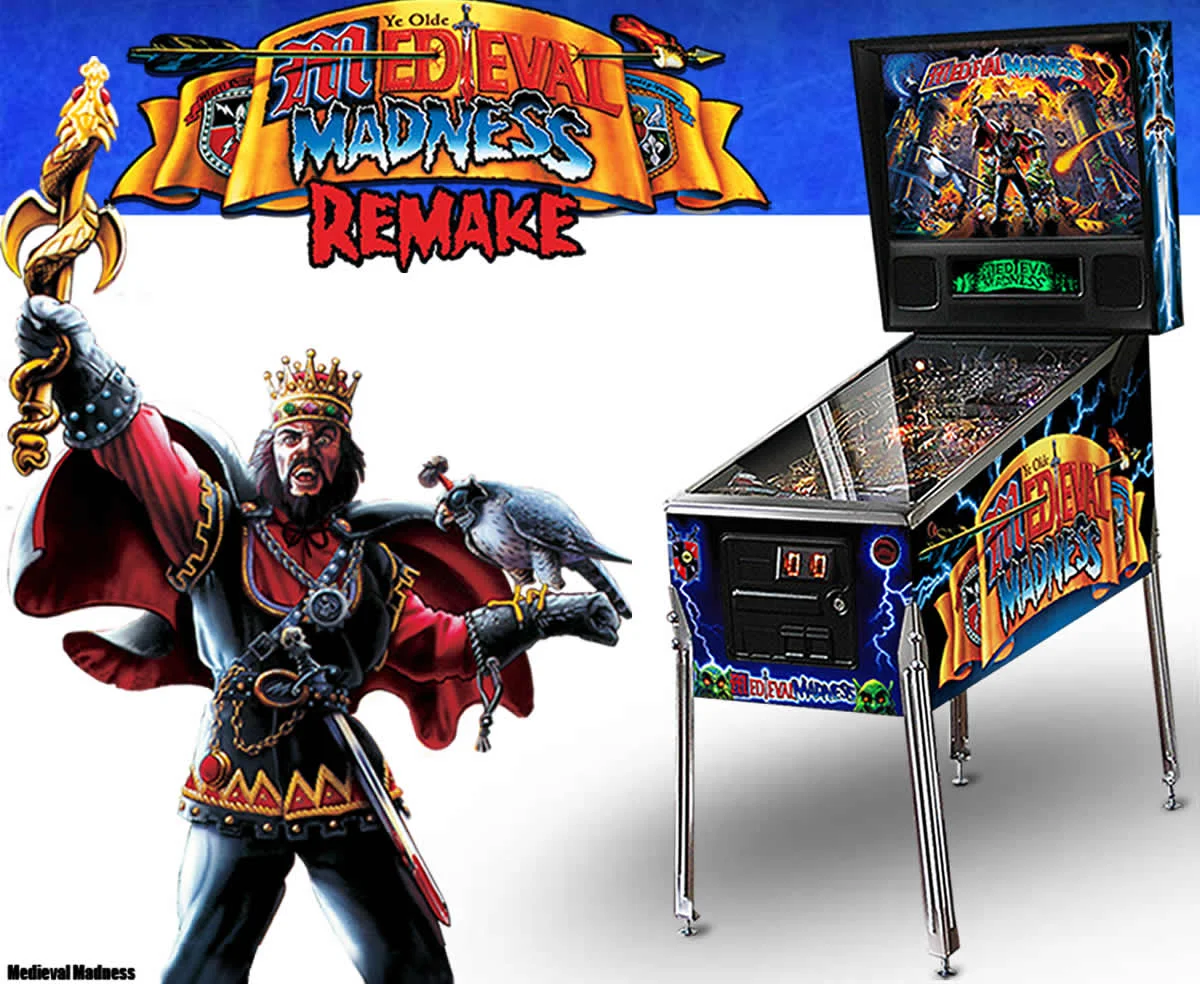 Medieval Madness Pinball Machine - The Remake
