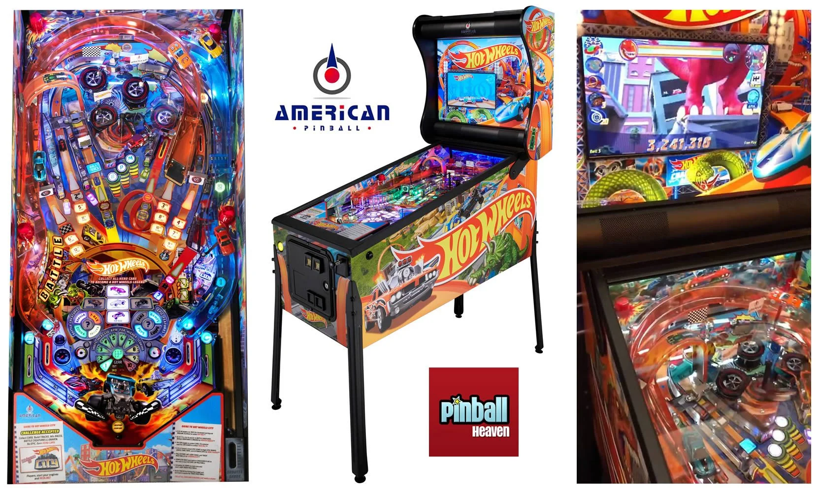Hot Wheels Pinball Machine