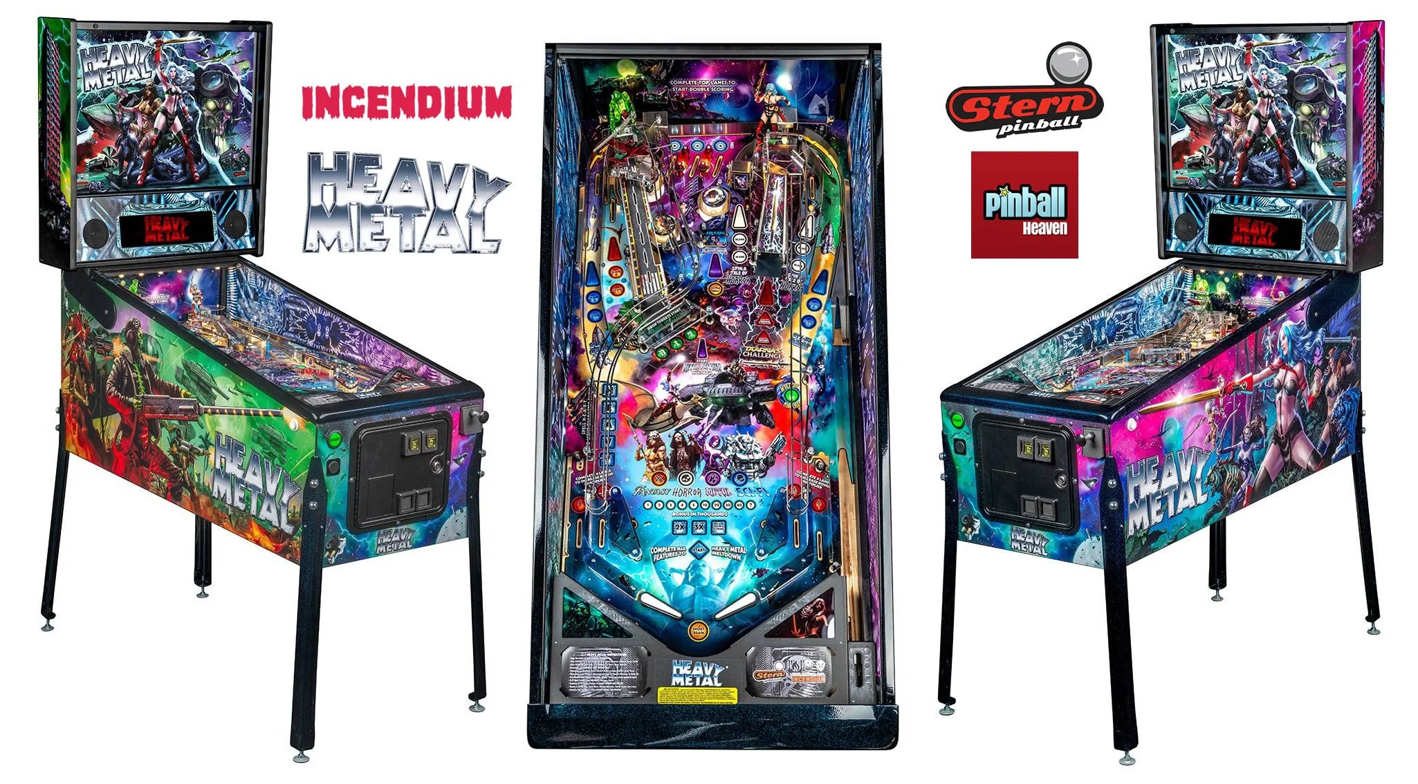 Heavy Metal Pinball Machine