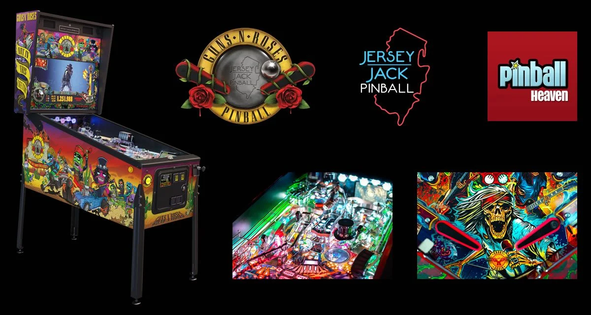Guns N Roses Pinball Machine