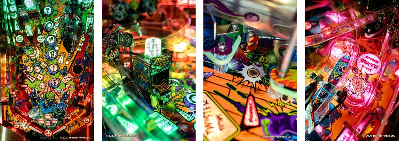 deeproot RAZA Pinball Machine