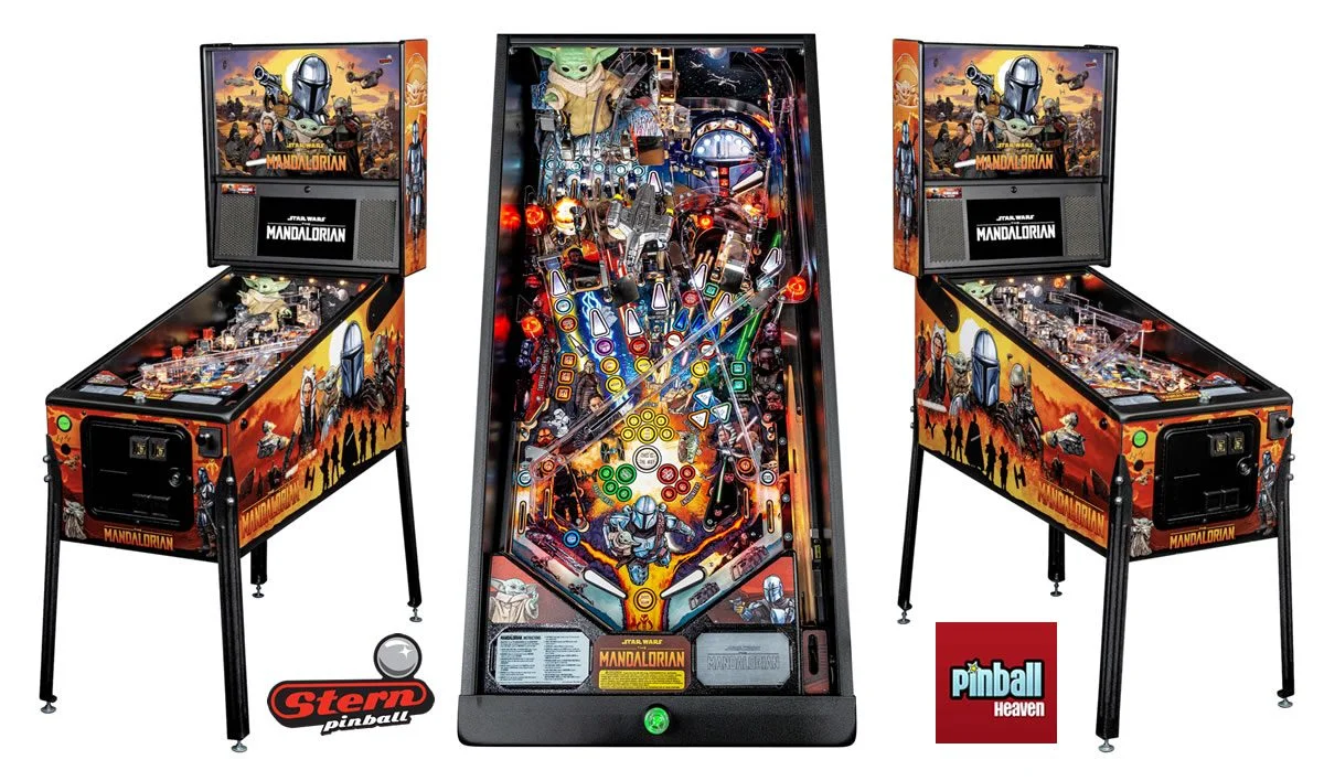 The Mandalorian Pro Pinball Machine
