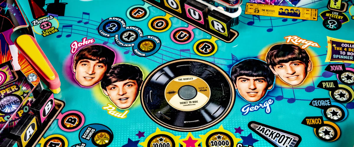 Beatles Pinball Machine