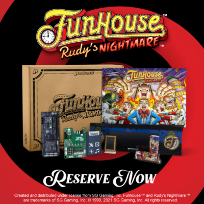Funhouse Pinball Machine 2.0 Upgrade Kit