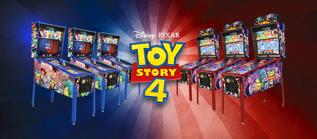 Toy Story 4 Pinball Machine
