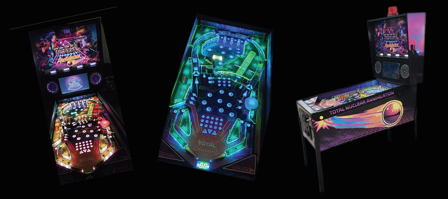 TNA 2.0 pinball machine
