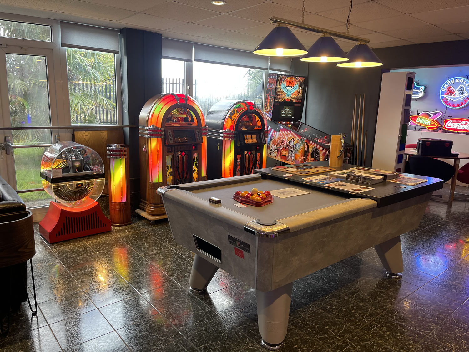Rush Pinball Pro Installed at Sound Leisure in Leeds