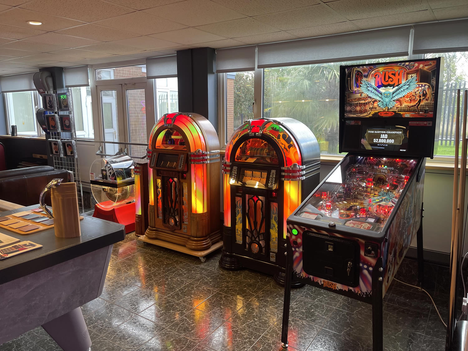Rush Pinball Pro Installed at Sound Leisure in Leeds
