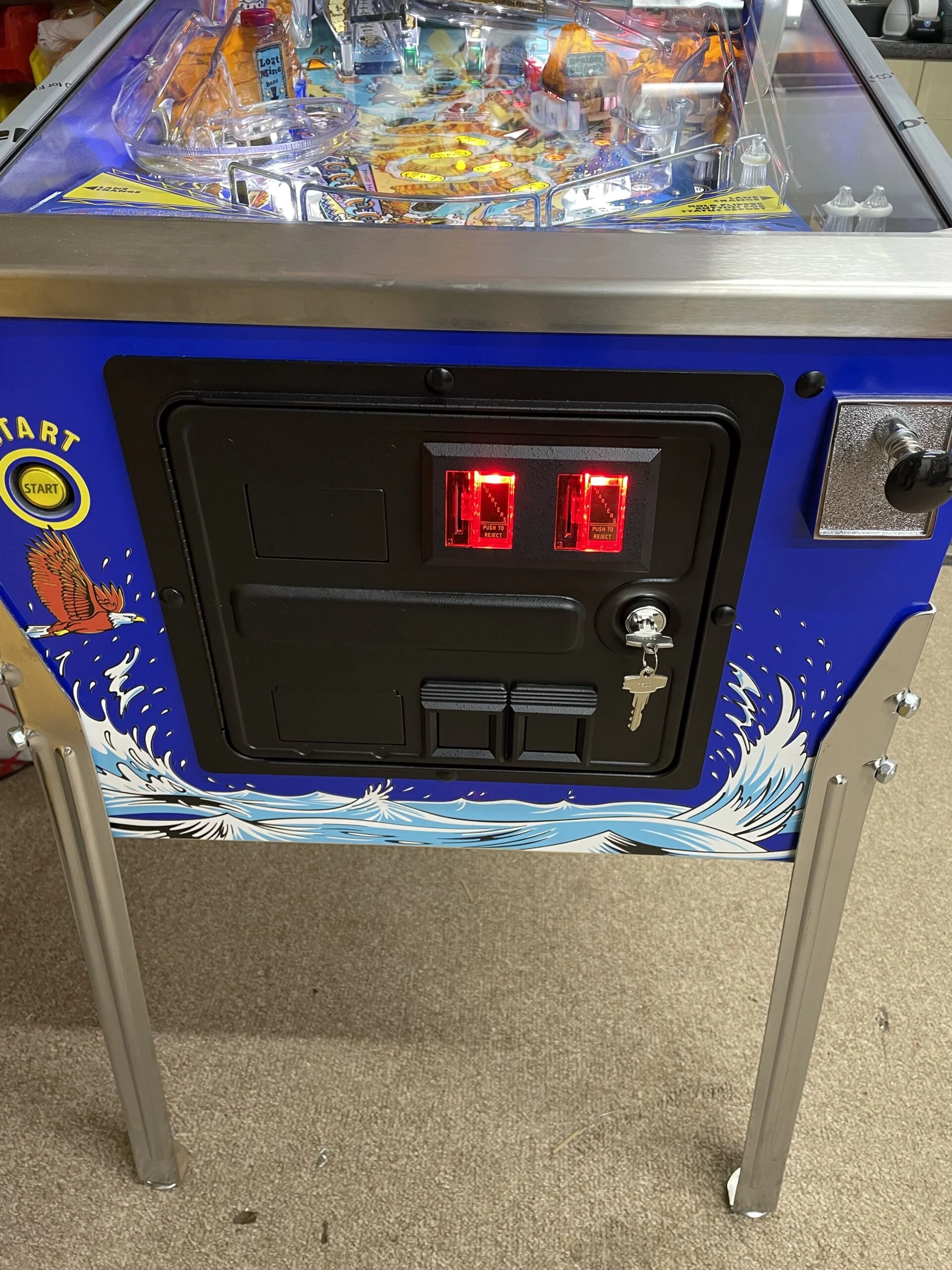 White Water pinball machine (fully restored) - Image 10
