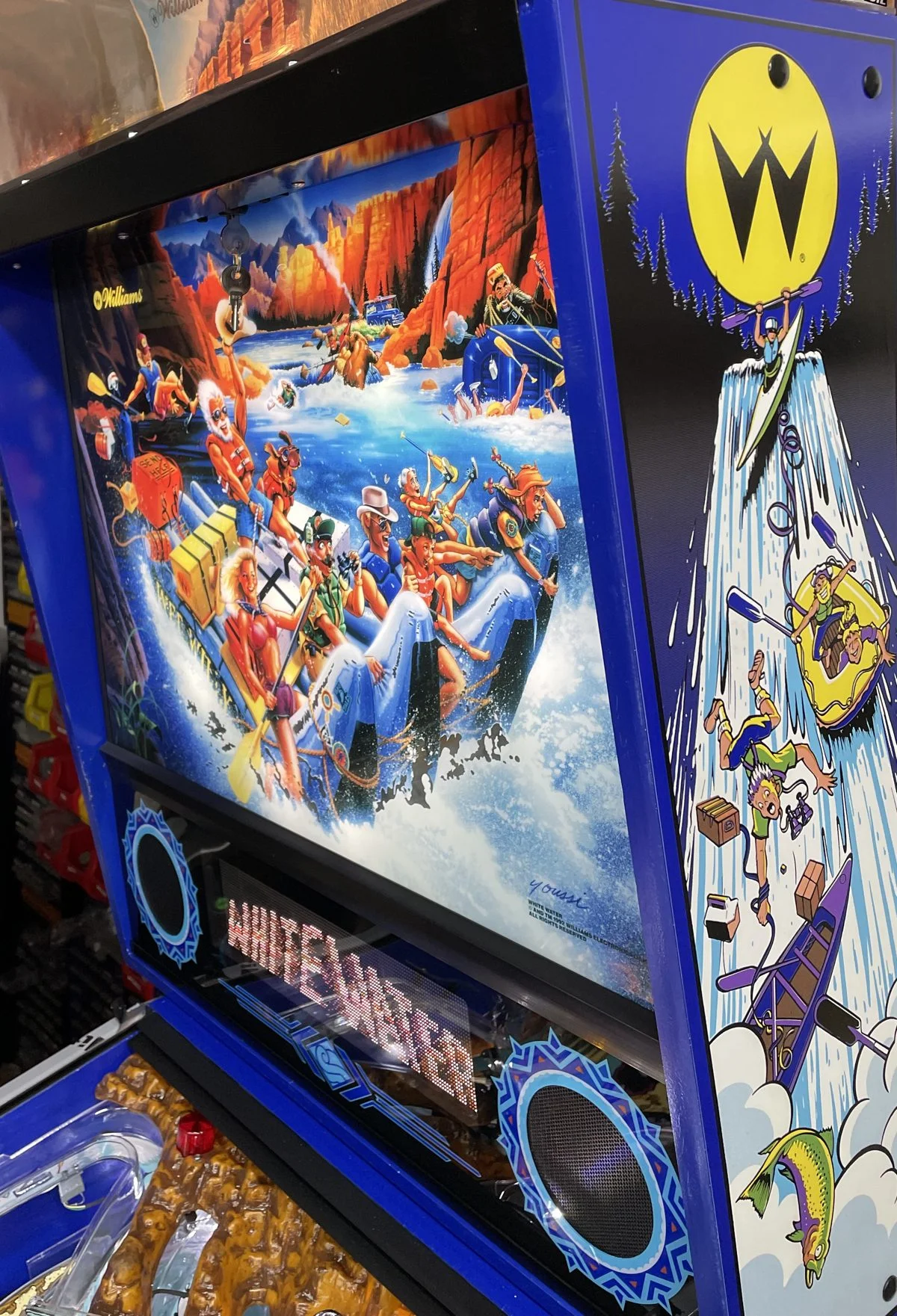 White Water pinball machine (fully restored) - Image 9