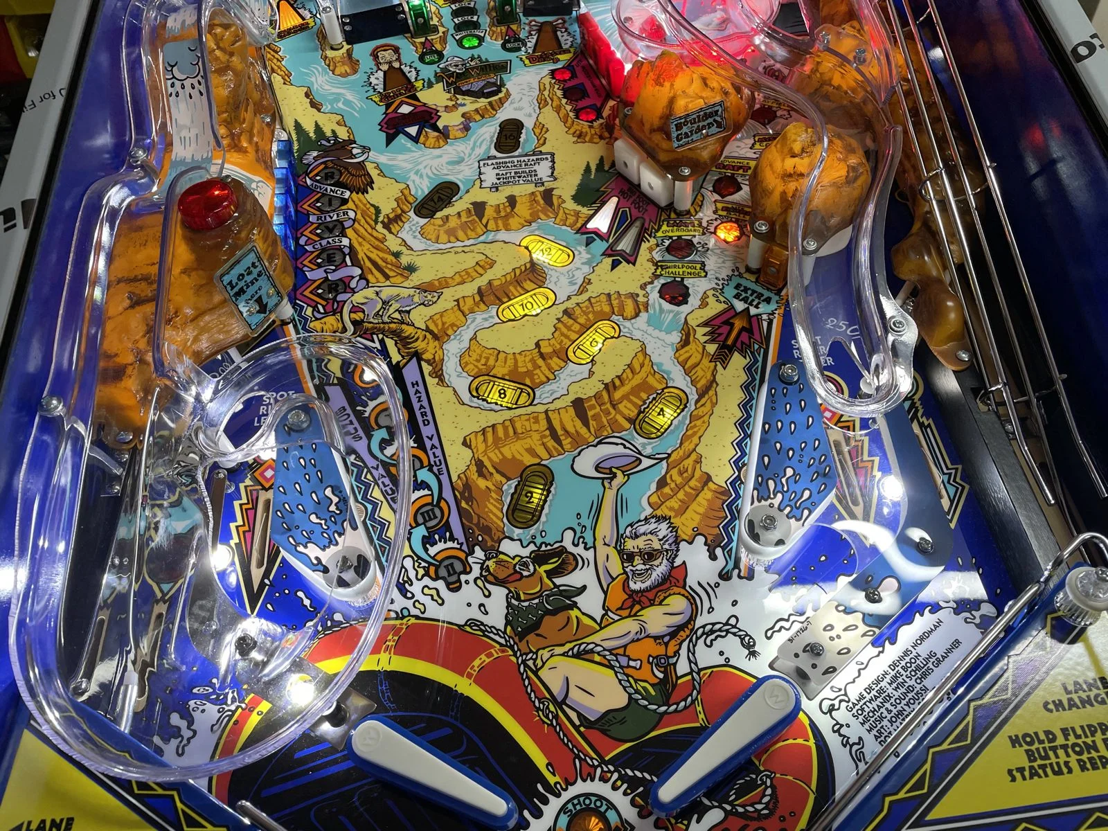 White Water pinball machine (fully restored) - Image 5