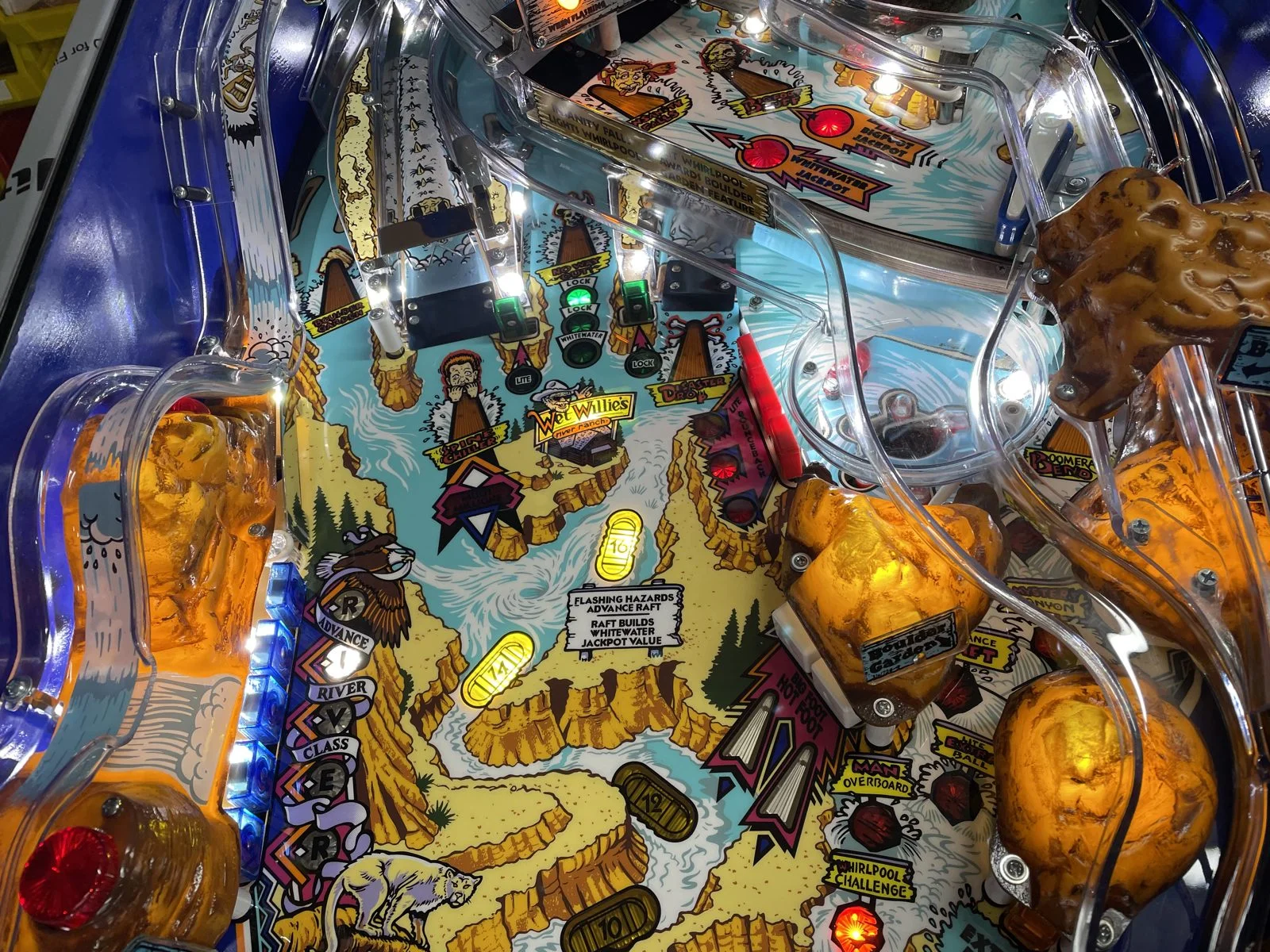 White Water pinball machine (fully restored) - Image 4